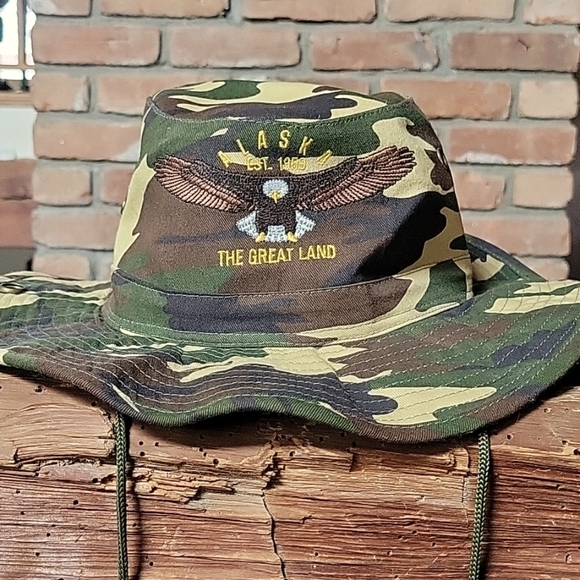 Other - ALASKA CAMO OUTDOORSMAN HAT